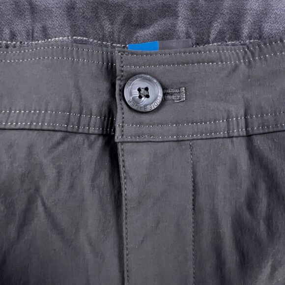 Eddie Bauer First Ascent Pants Mens 44x31 Gray Cargo Nylon Stretch Hiking - Picture 5 of 15
